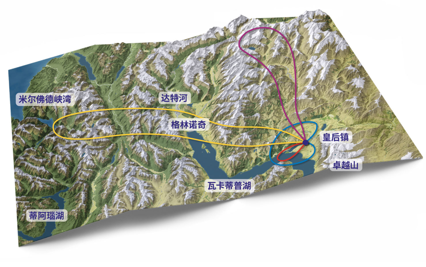 CN Queenstown Map